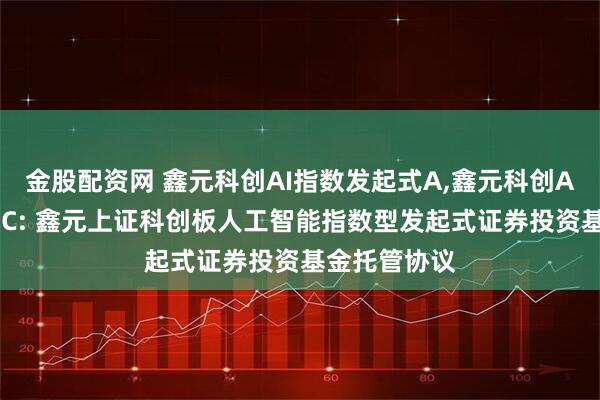 金股配资网 鑫元科创AI指数发起式A,鑫元科创AI指数发起式C: 鑫元上证科创板人工智能指数型发起式证券投资基金托管协议